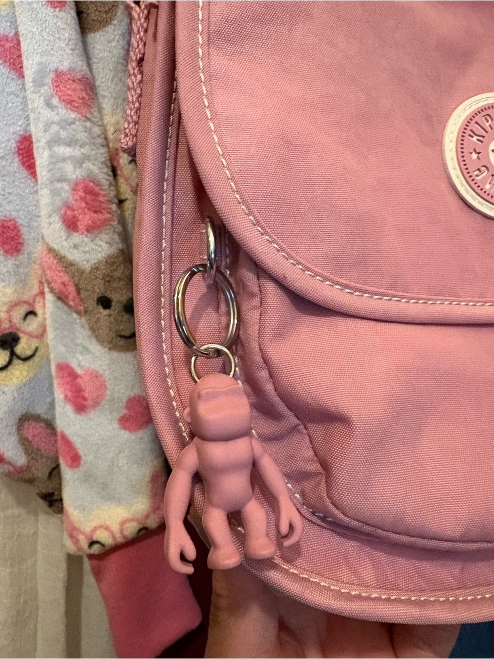 Kipling | Small Finlay Crossbody Bag | Pink - Picture 4 of 16